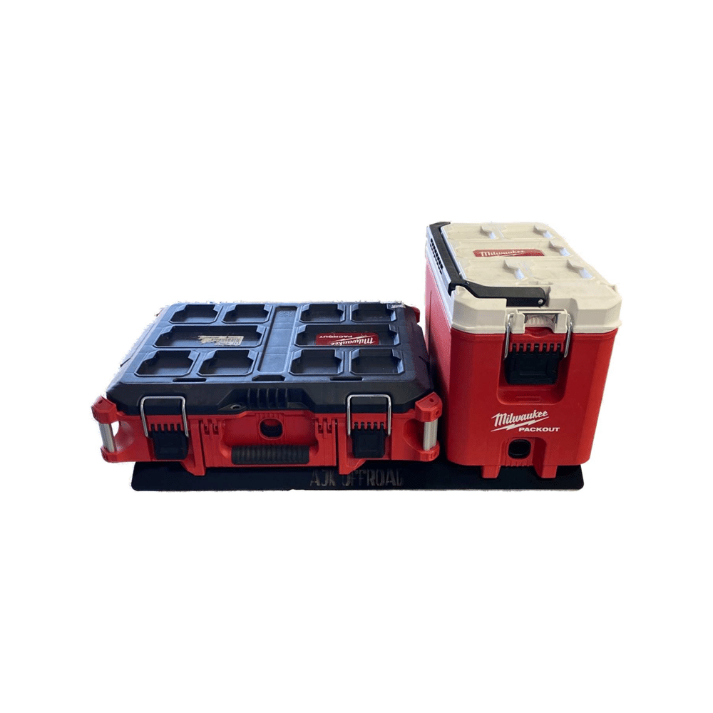 Universal Milwaukee Packout Mount 1.5 — Universal Milwaukee Packout Mount 1.5  AJK Offroad