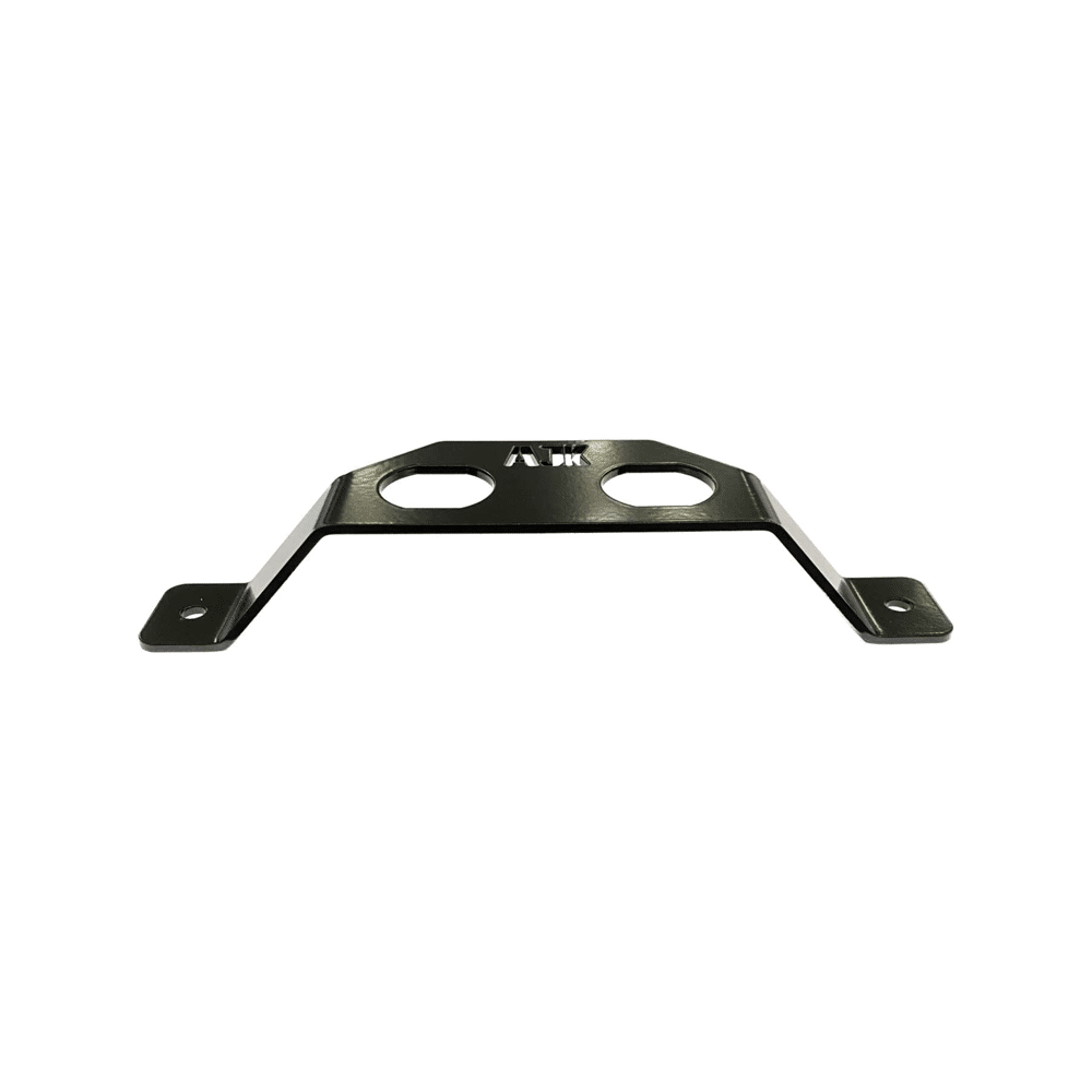 Battery Terminal Relocation Kit — Battery Terminal Relocation Kit by AJK Offroad Black Bracket side view