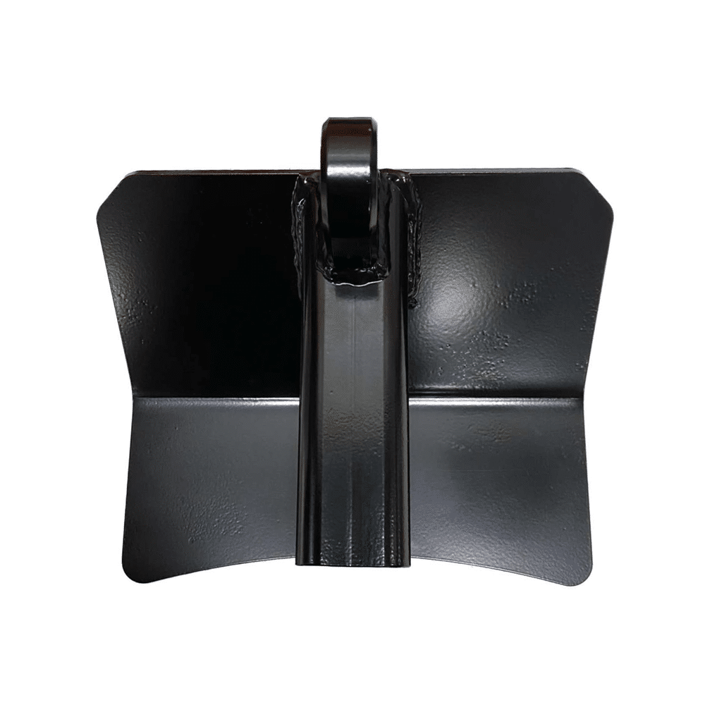 Hitch Skid with Recovery Point Short — Hitch Skid with Recovery Point Short by AJK Offroad Top Down Angle View
