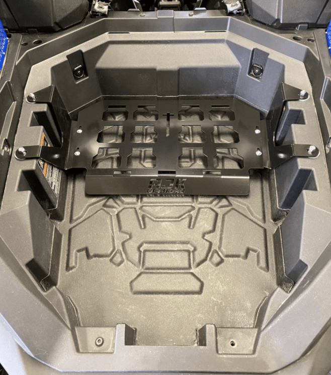 Polaris RZR Pro R Packout Mount — Polaris RZR PRO R Packout Mount by AJK Offroad Base Installed with no Kits