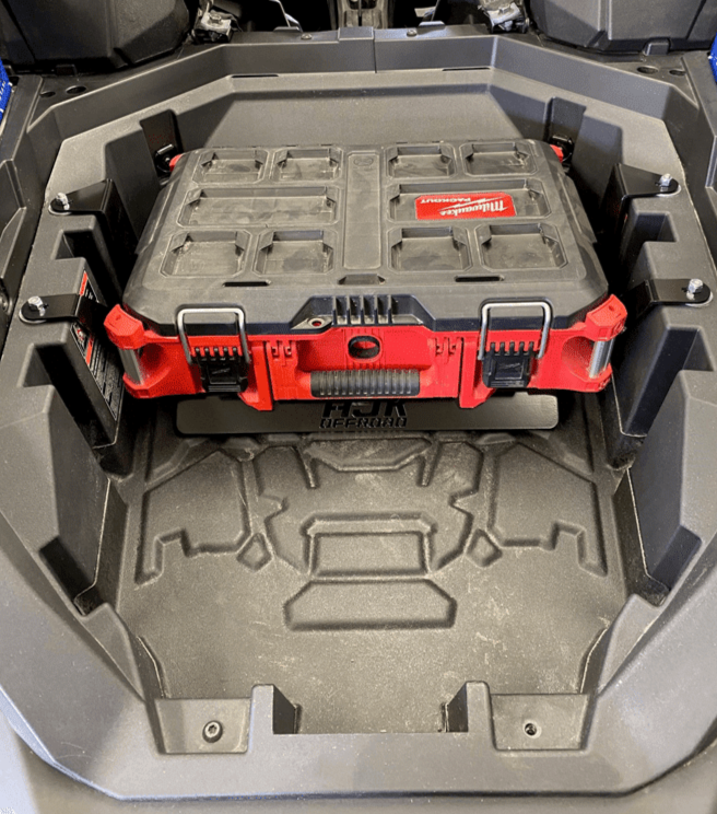 Polaris RZR Pro R Packout Mount — Polaris RZR PRO R Packout Mount by AJK Offroad with Base Pack Out Kit