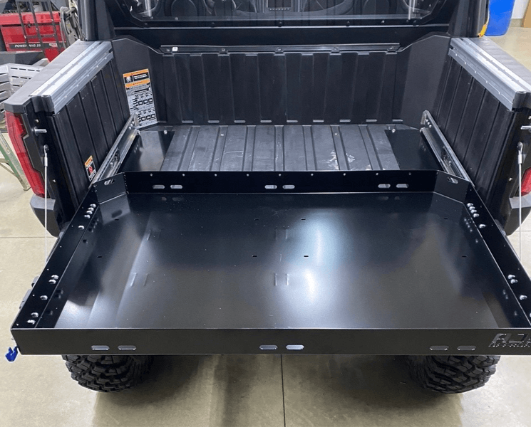 Polaris Xpedition Bed Drawer — Polaris Xpedition Bed Drawer by AJK Offroad Back View