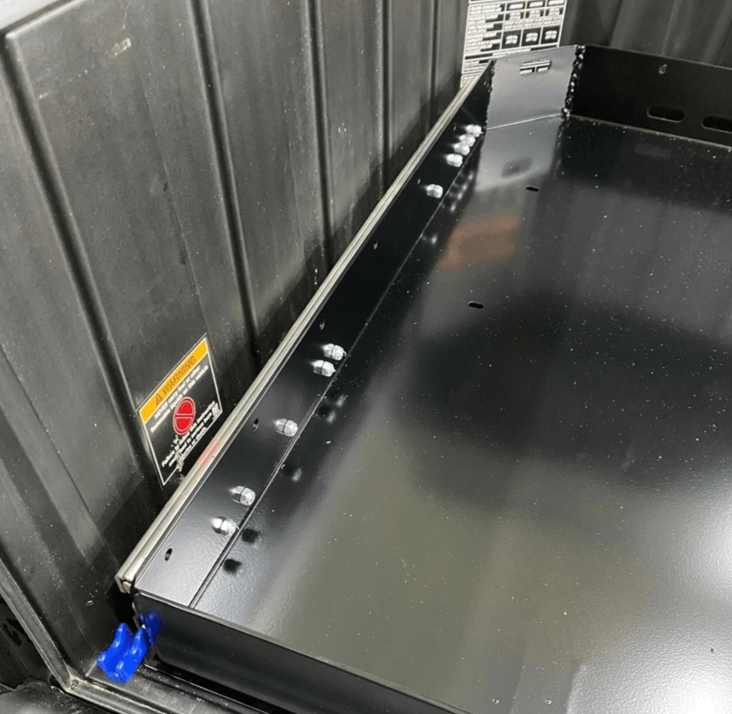 Polaris Xpedition Bed Drawer — Polaris Xpedition Bed Drawer by AJK Offroad Corner of Drawer