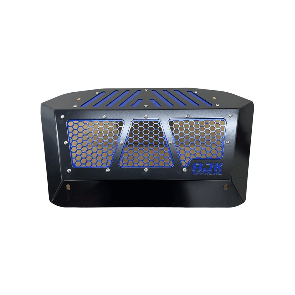 Polaris Xpedition Exhaust Cover — Polaris Xpedition Exhaust Cover  AJK Offroad Polaris Blue