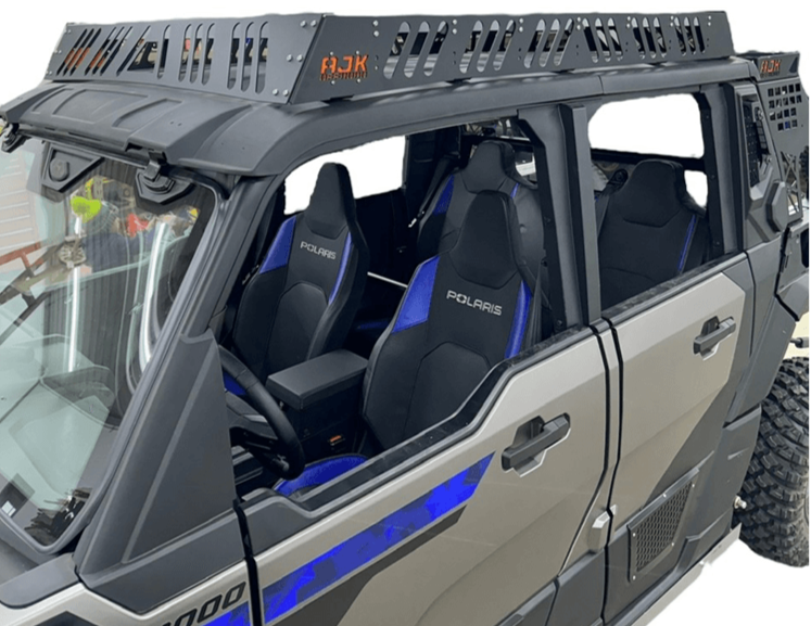 Polaris Xpedition Roof Rack — Polaris Xpedition Roof Rack by AJK Offroad on 2 Seat Xpedition Right Side View