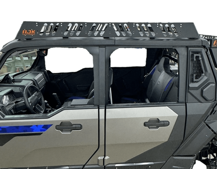 Polaris Xpedition Roof Rack — Polaris Xpedition Roof Rack by AJK Offroad on 4 Seat Xpedition Right Side Full On View