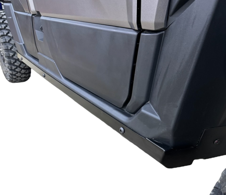 Polaris Xpedition Rock Sliders — Polaris Xpedition Rock Sliders by AJK Offroad Close Up Right Side View of 4-Door Vehicle