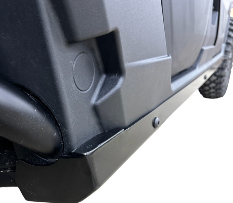 Polaris Xpedition Rock Sliders — Polaris Xpedition Rock Sliders by AJK Offroad Side View of 2-Door Vehicle