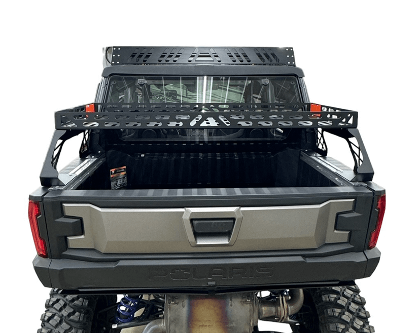 Polaris Xpedition Short Headache Rack 3/4 Rack — Polaris Xpedition Short Headache Rack 3/4 Rack by AJK by Offroad Back Eye Level View