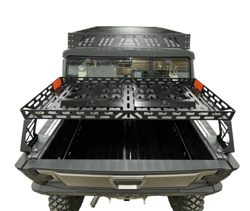 Polaris Xpedition Short Headache Rack 3/4 Rack — Polaris Xpedition Short Headache Rack 3/4 Rack by AJK Offroad Back Top View