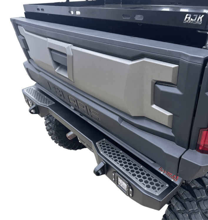 Polaris Xpedition Rear Bumper — Polaris Xpedition Rear Bumper by AJK Offroad Side View