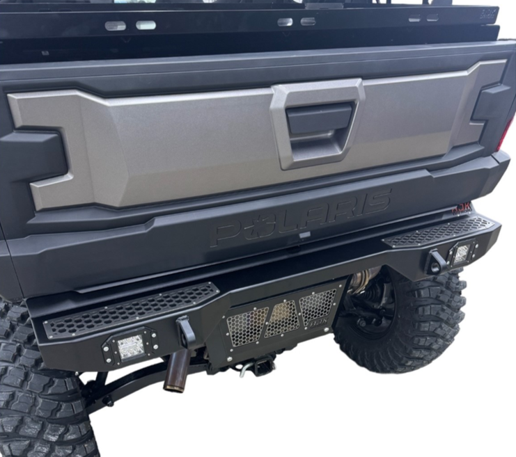 Polaris Xpedition Rear Bumper — Polaris Xpedition Rear Bumper by AJK Offroad Rear Side Angle