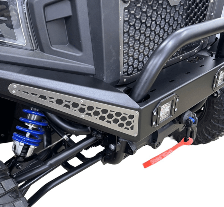 Polaris Xpedition Front Bumper — Polaris Xpedition Front Bumper by AJK Offroad Close Up Left Side