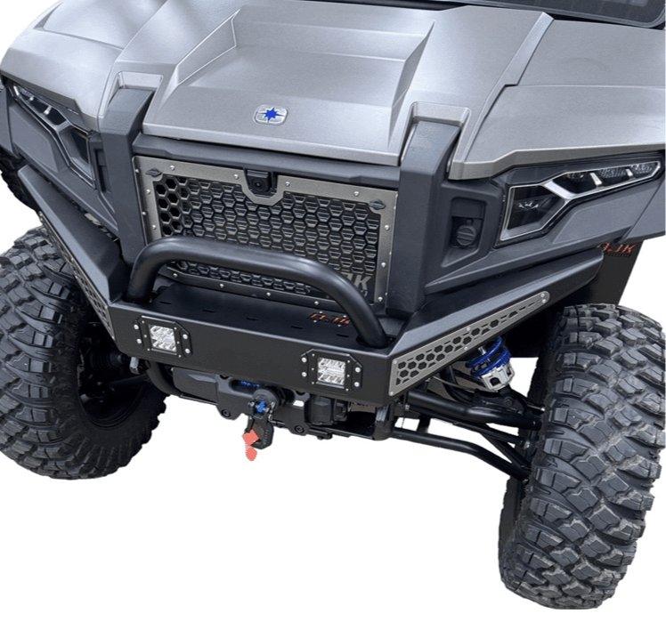 Polaris Xpedition Front Bumper — Polaris Xpedition Front Bumper by AJK Offroad Front Right Side View of Bumper