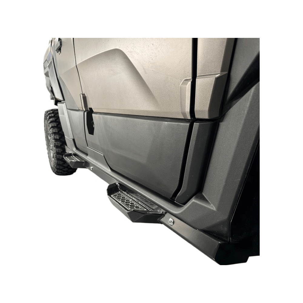 Polaris Xpedition Rock Sliders with Step — product view