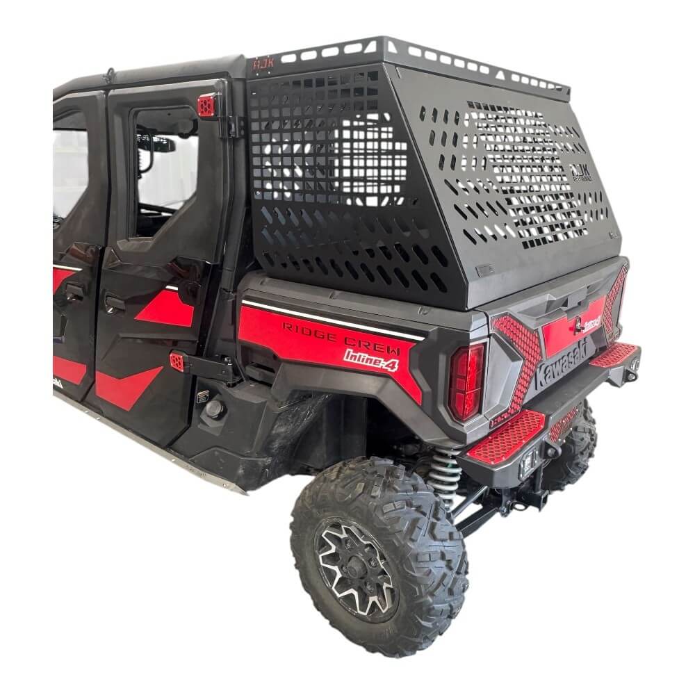 Kawasaki Ridge Bed Rack with Enclosure — product view