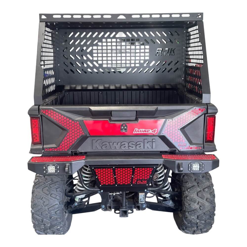 Kawasaki Ridge Bed Rack with Enclosure — product view