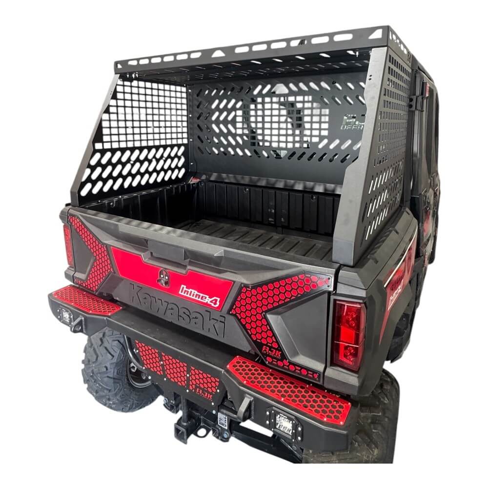 Kawasaki Ridge Bed Rack with Enclosure — product view