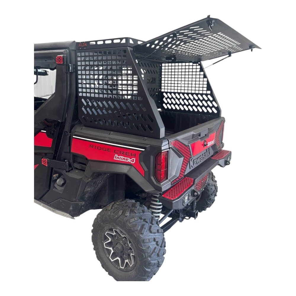 Kawasaki Ridge Bed Rack with Enclosure — product view