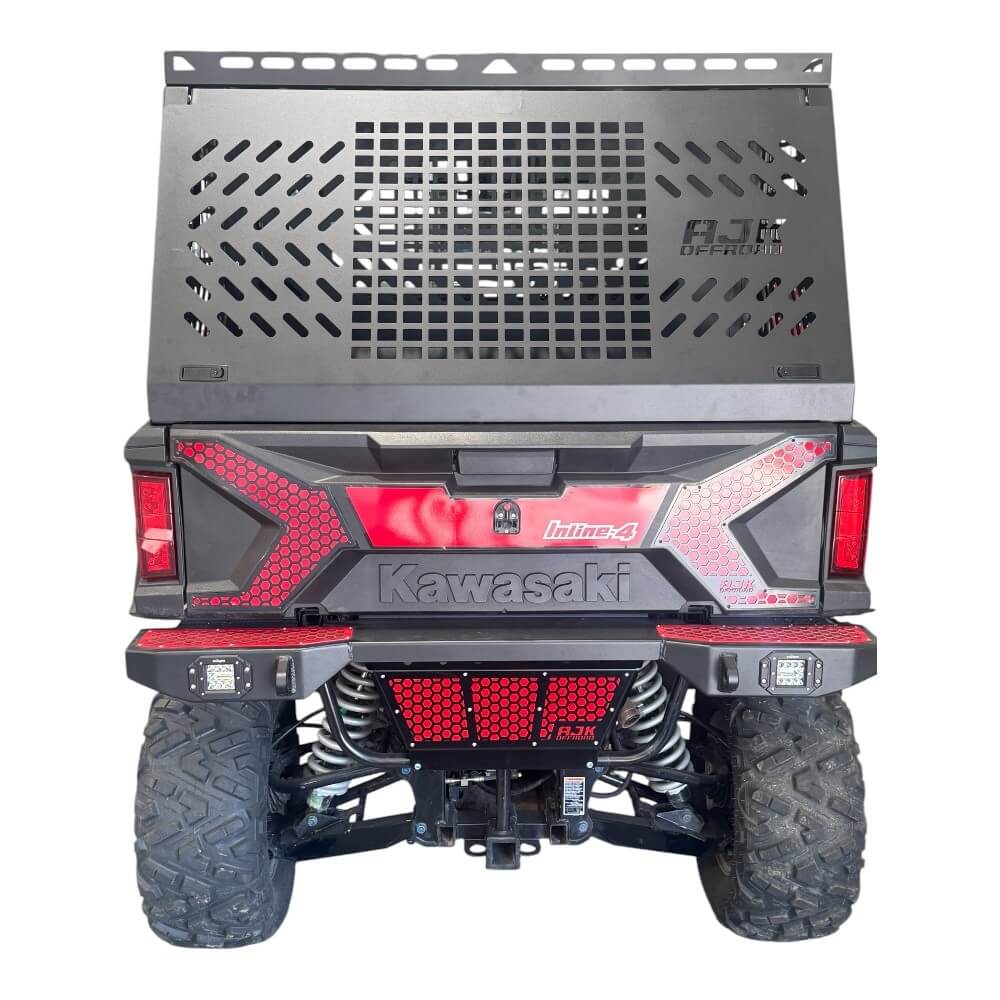 Kawasaki Ridge Bed Rack with Enclosure — product view