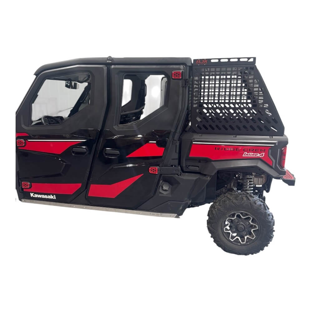 Kawasaki Ridge Bed Rack with Enclosure — product view