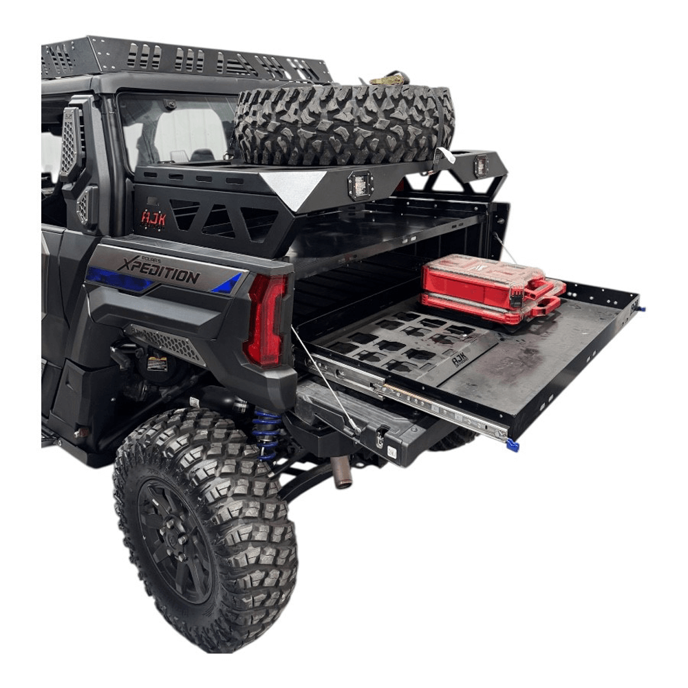 Polaris Xpedition Spare Tire Carrier / Bed Rack — product view