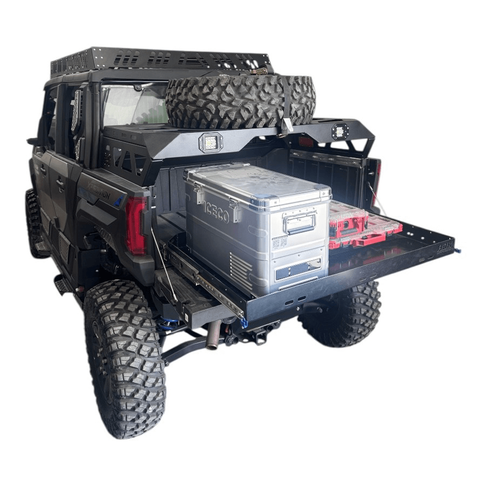 Polaris Xpedition Spare Tire Carrier / Bed Rack — product view
