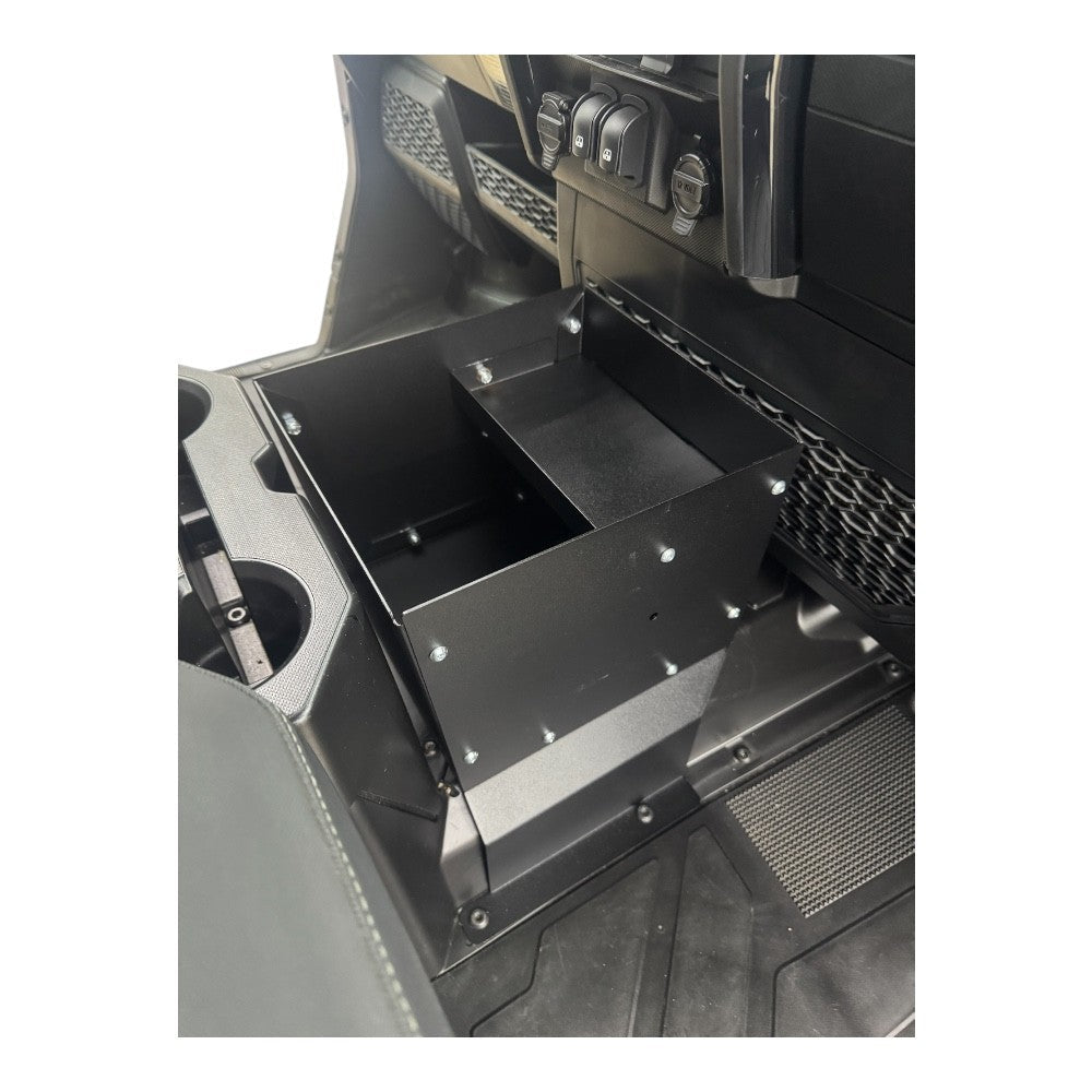 Polaris Ranger XD 1500 Front Seat Center Floor Storage — product view