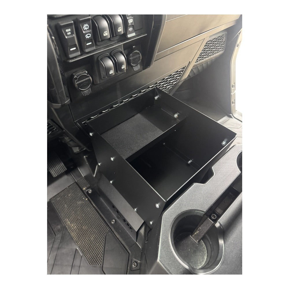 Polaris Ranger XD 1500 Front Seat Center Floor Storage — product view