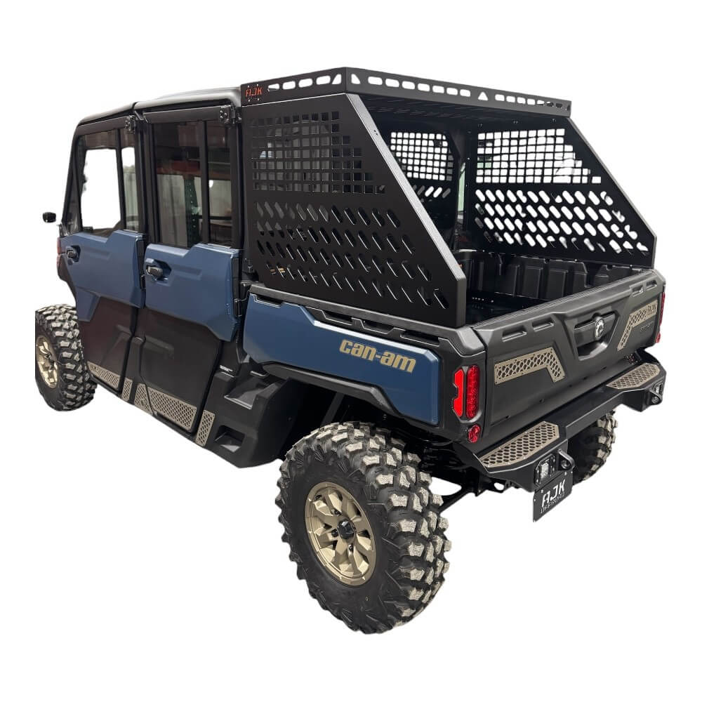 Can-Am Defender HD10-HD11 Tall Bed Rack with Enclosure — product view