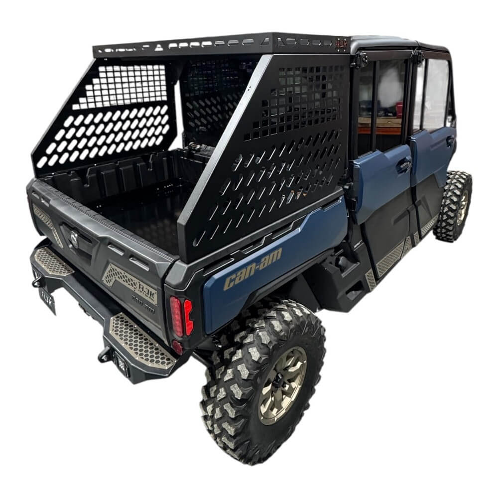 Can-Am Defender HD10-HD11 Tall Bed Rack with Enclosure — product view