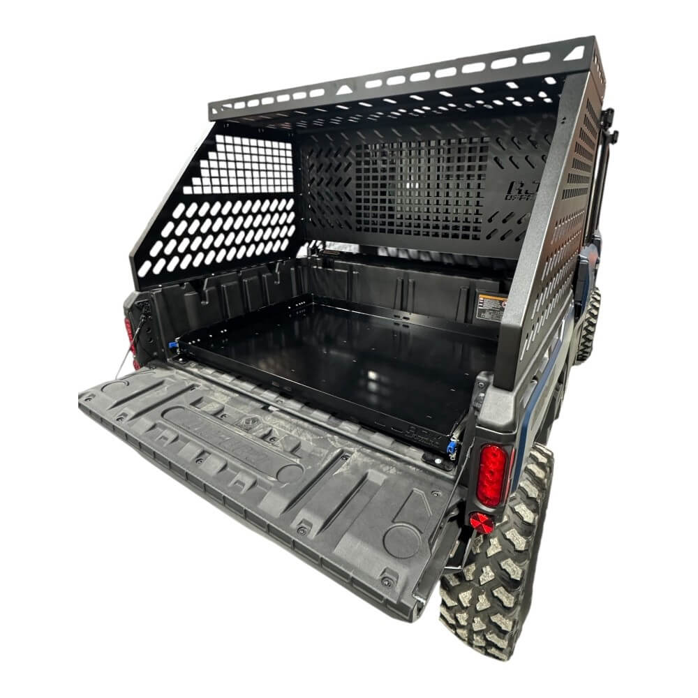 Can-Am Defender HD10-HD11 Tall Bed Rack with Enclosure — product view