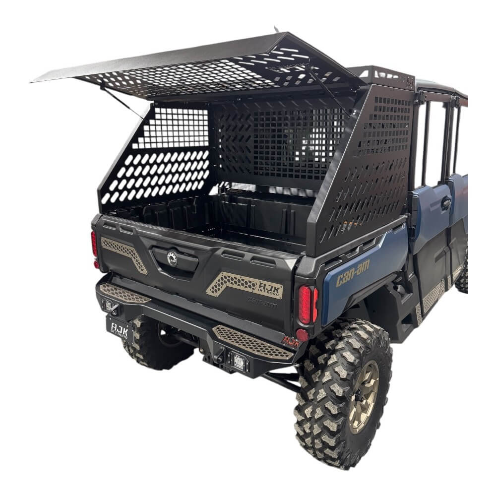 Can-Am Defender HD10-HD11 Tall Bed Rack with Enclosure — product view