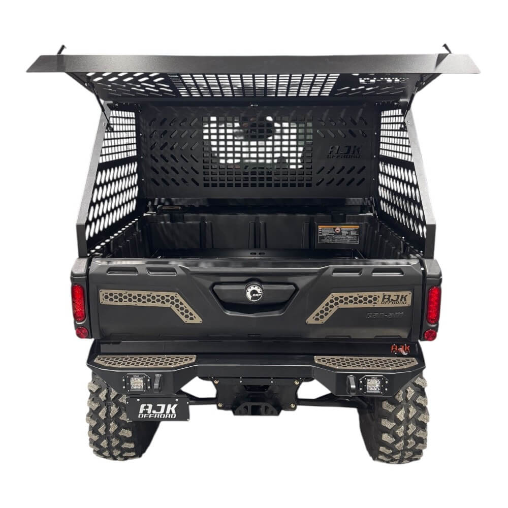 Can-Am Defender HD10-HD11 Tall Bed Rack with Enclosure — product view