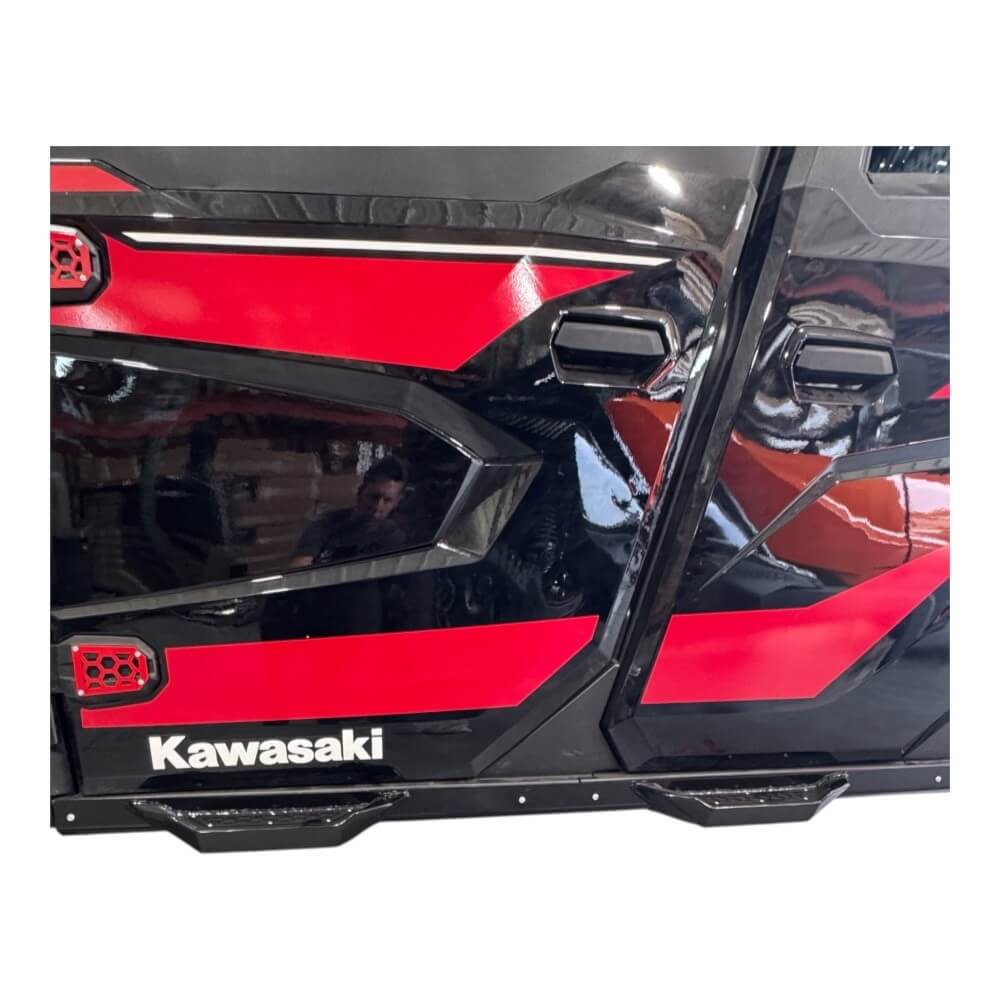 Kawasaki Ridge Rock Sliders with Step — product view