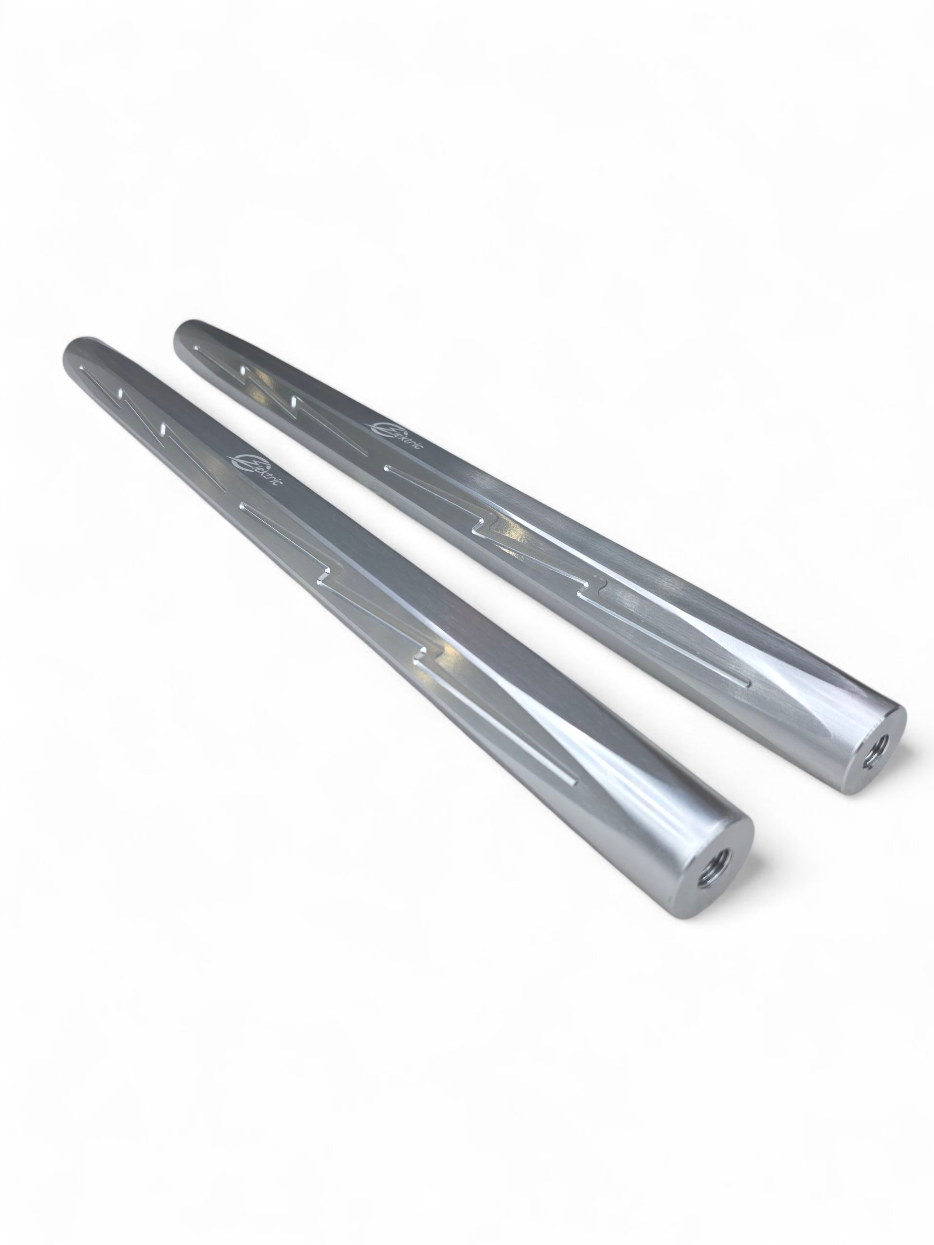 2017+ Can Am X3 Maverick Billet Tie Rods Anodized Clear (RS 72" Model Only)