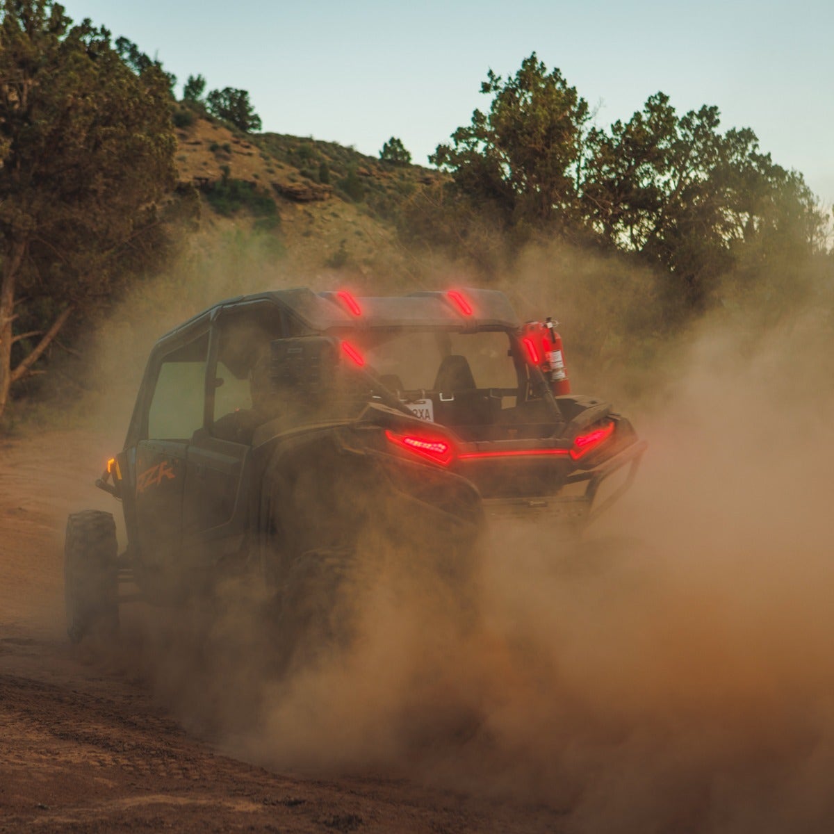 Polaris RZR XP 2024+ Apex Lights (Red)