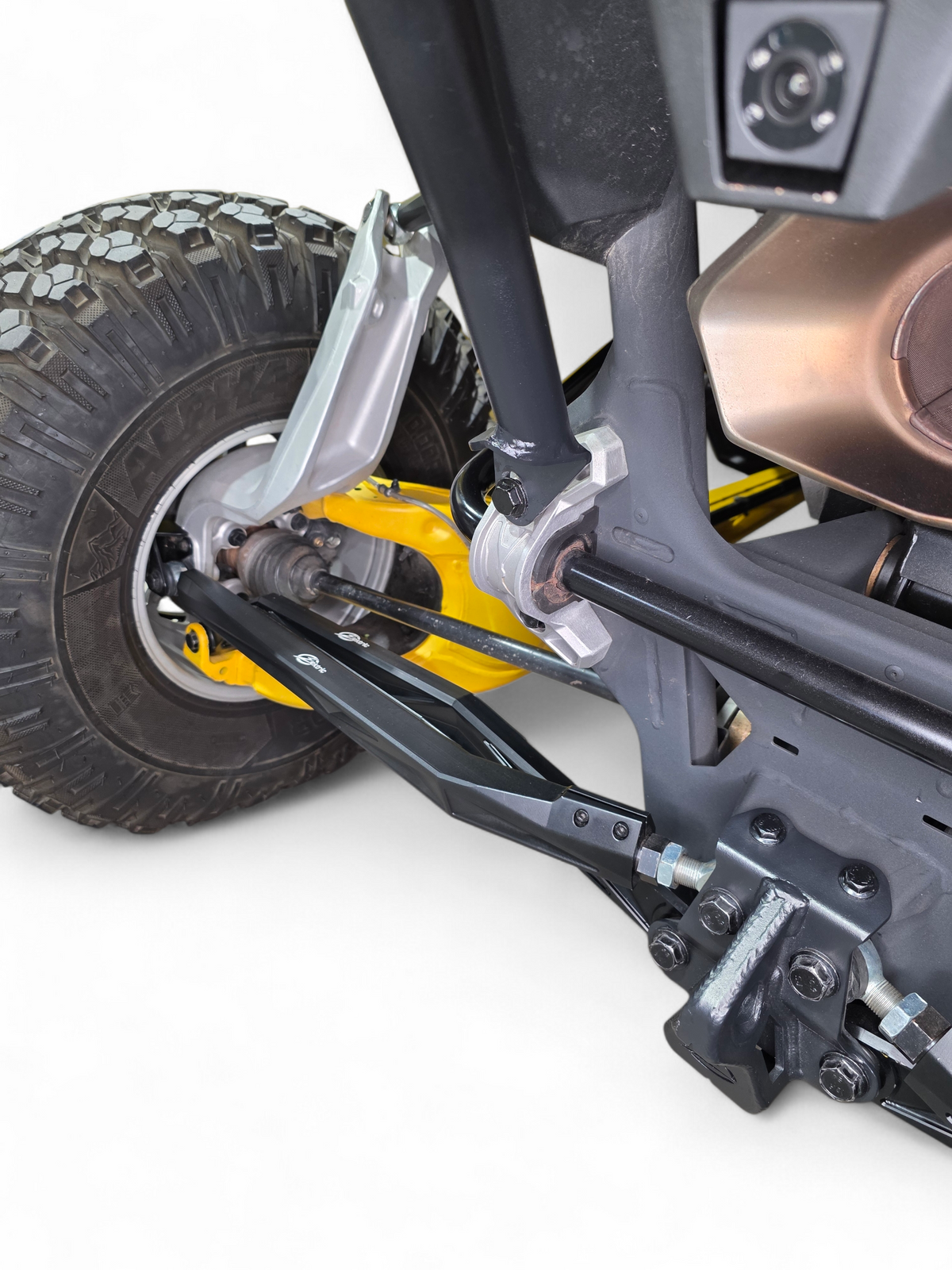 2024-2026 Can-Am Maverick R High Clearance Billet Radius Rods - Black - product view 5