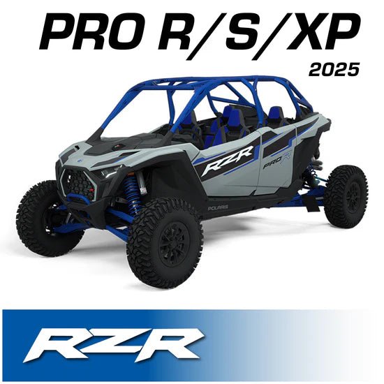 2025 Polaris RZR Pro XP, Pro R, and Pro S - Complete Communication Kit with Bluetooth Intercom and 2 - Way Radio - Rad UTV Parts