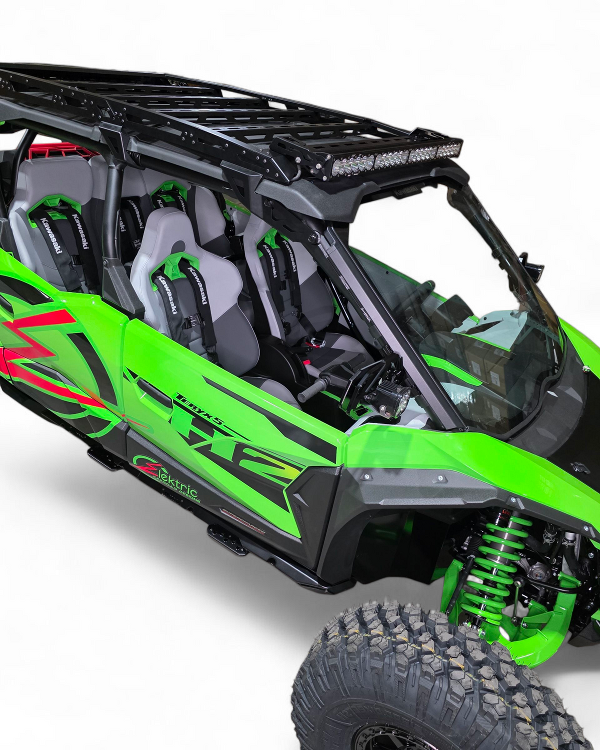 2026 Kawasaki Teryx H2 Aluminum Roof Rack - product view 5