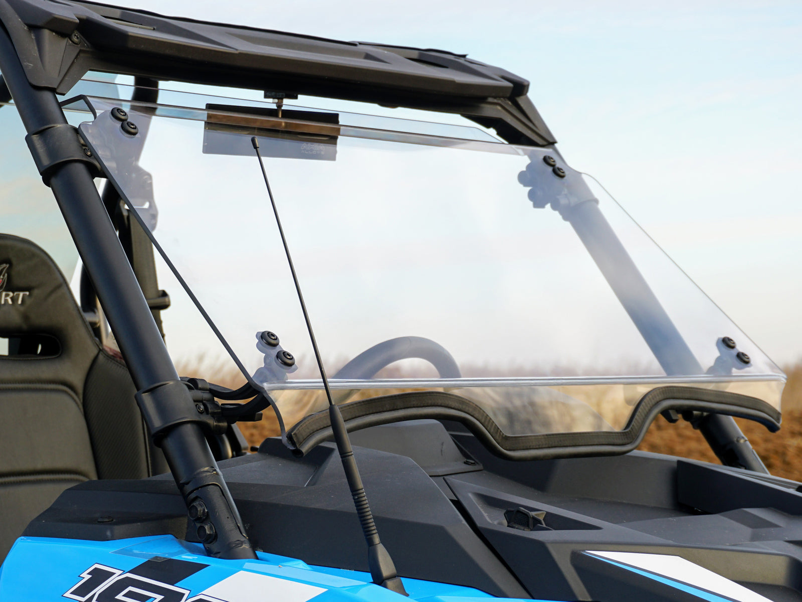 Spike D-2 Full Tilting Windshield for Polaris RZR XP product image 3