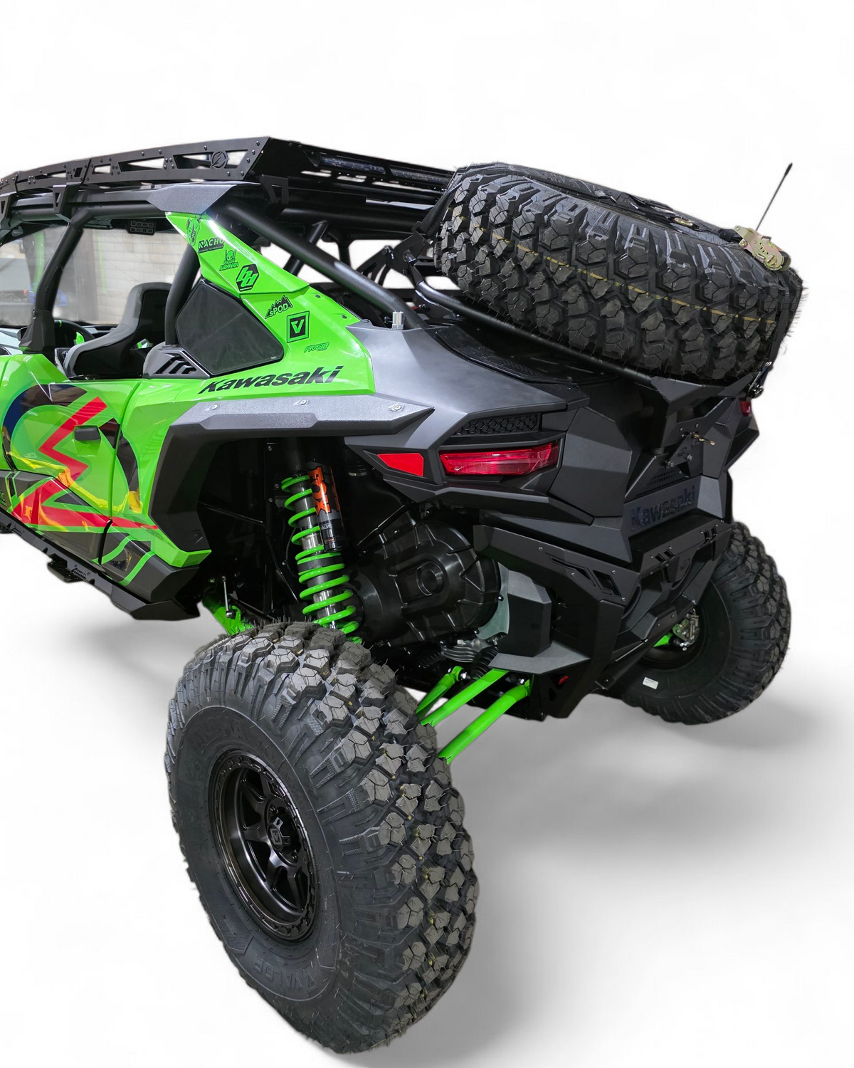 2026 Kawasaki Teryx H2 Volt Baja Spare Tire Rack - product view 3