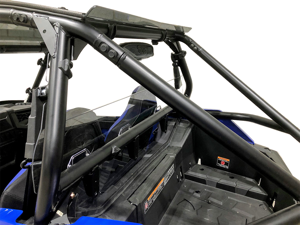 Spike rear vented windshield in clear poly