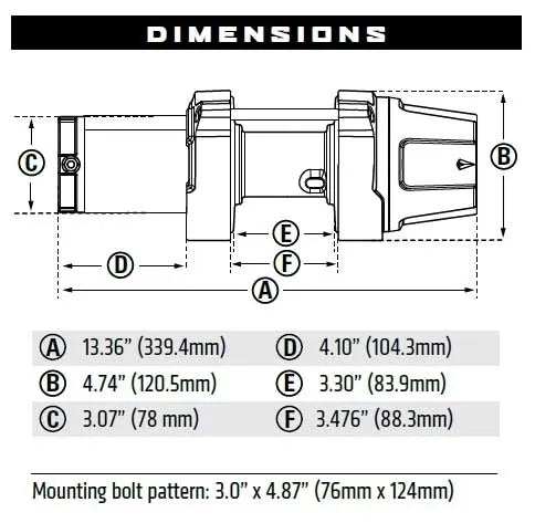Warn VRX 3500 LBS Winch — Warn VRX 3500 LBS Winch  AJK Offroad