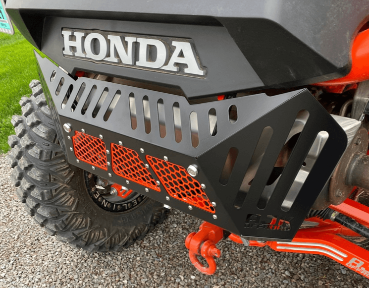 Honda Talon Exhaust Cover — Honda Talon Exhaust Cover  AJK Offroad
