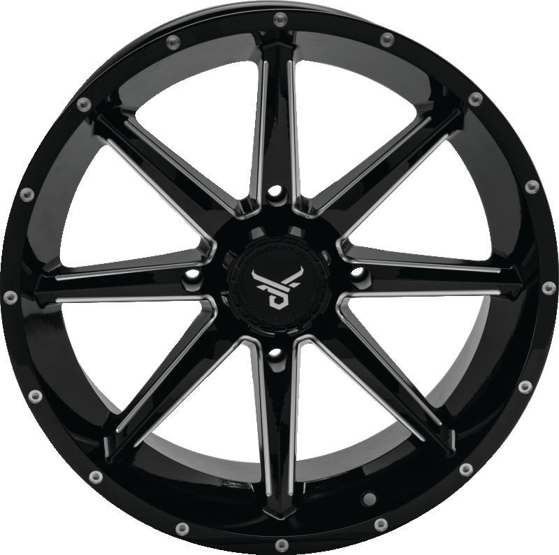QuadBoss Slicer 18x7 UTV Wheel – 4x156