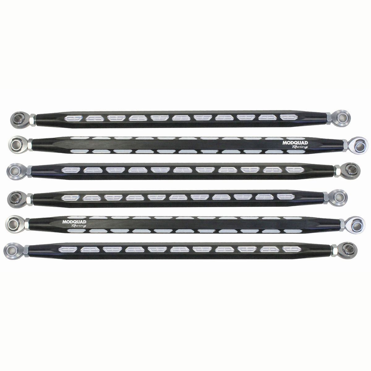 Modquad Hex Rear Radius Rods in black