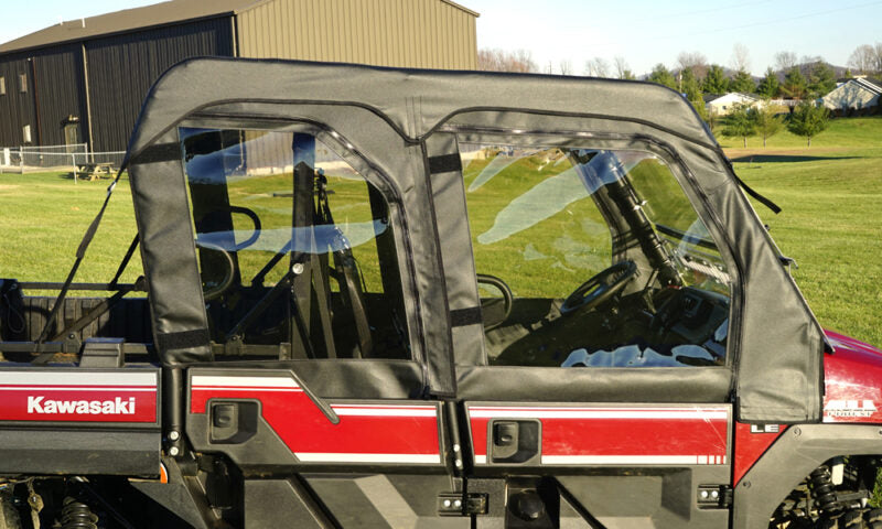 Seizmik Kawasaki Mule Pro-FXT 2016–2024 Soft Upper Doors — product view 3