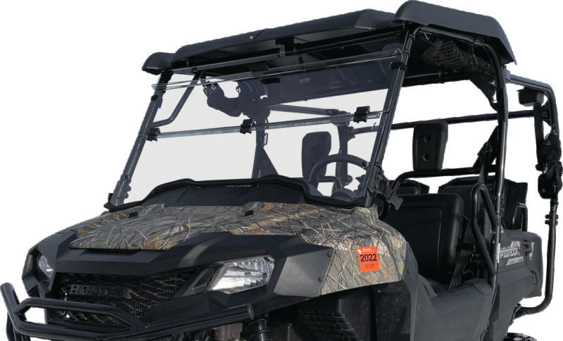 Honda Pioneer 700 / 700-4 Windbreak Folding Windshield - QuadBoss