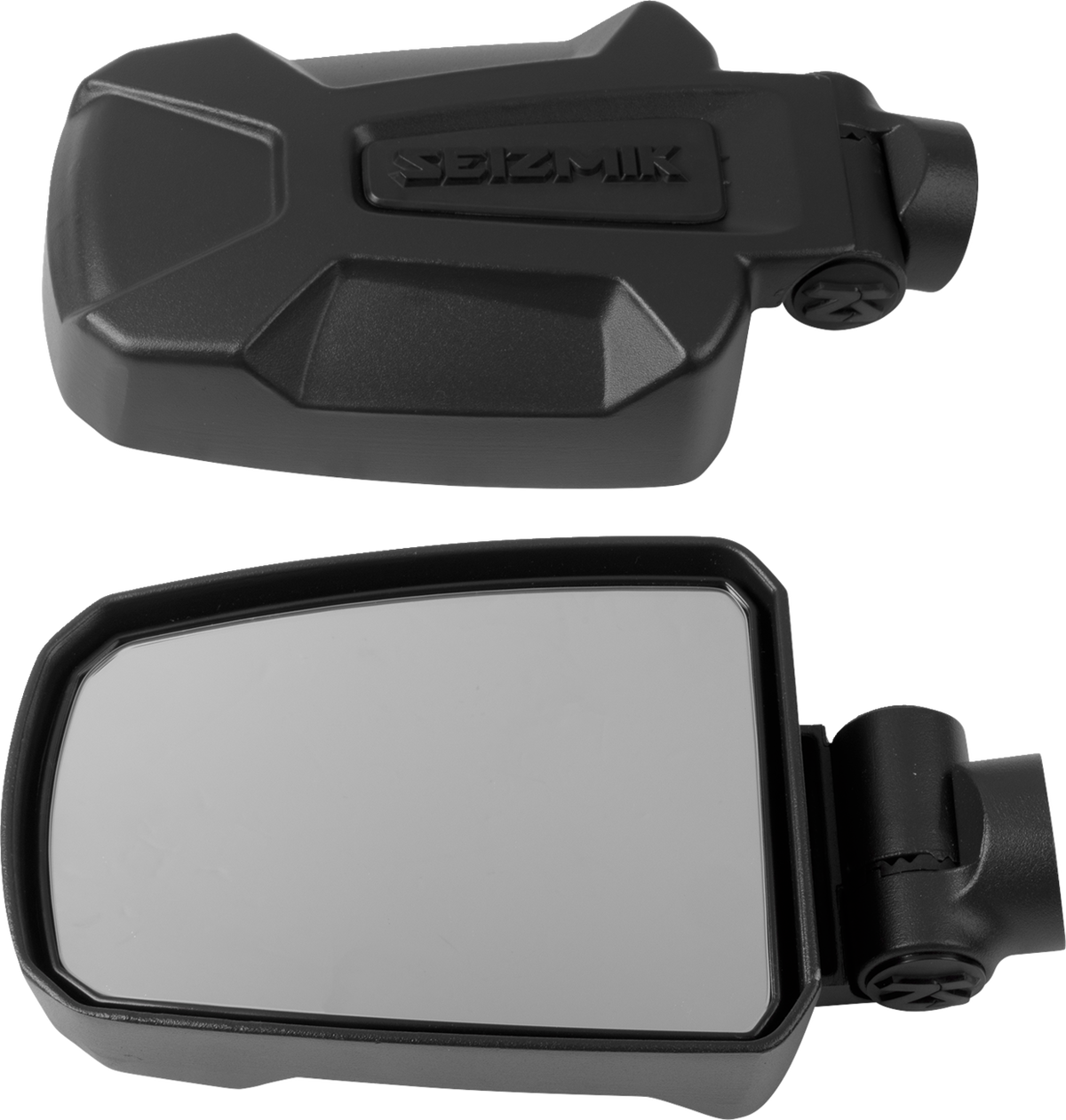 Seizmik Pursuit Side Mirror Pair – 1.75 / 2-Inch Tube